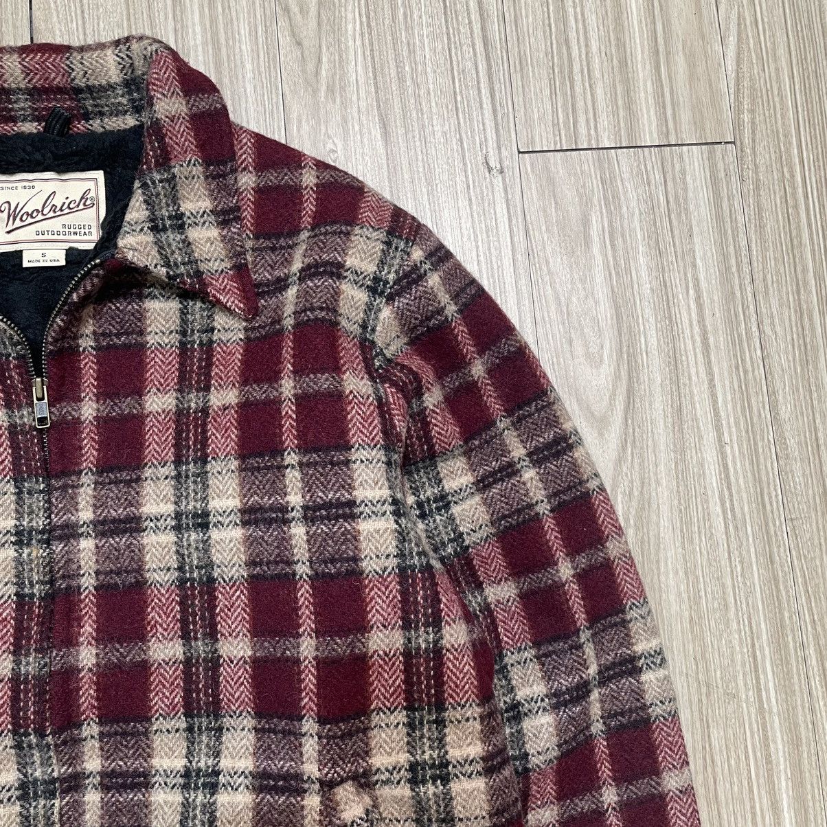 Woolrich Woolen Mills 90’s Woolrich Plaid Sherpa Jacket Size US M / EU 48-50 / 2 - 3 Thumbnail