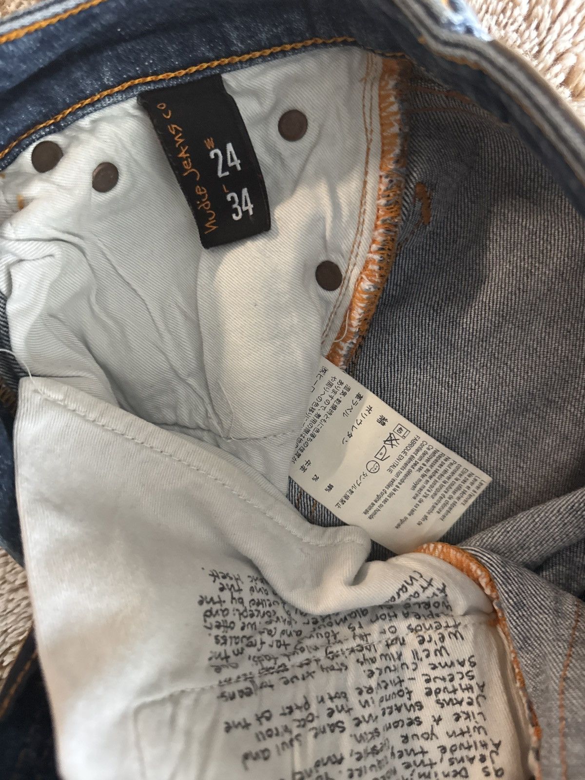 Nudie Jeans Women Nudie Jeans Size 24" / US 00 / IT 34 - 5 Thumbnail