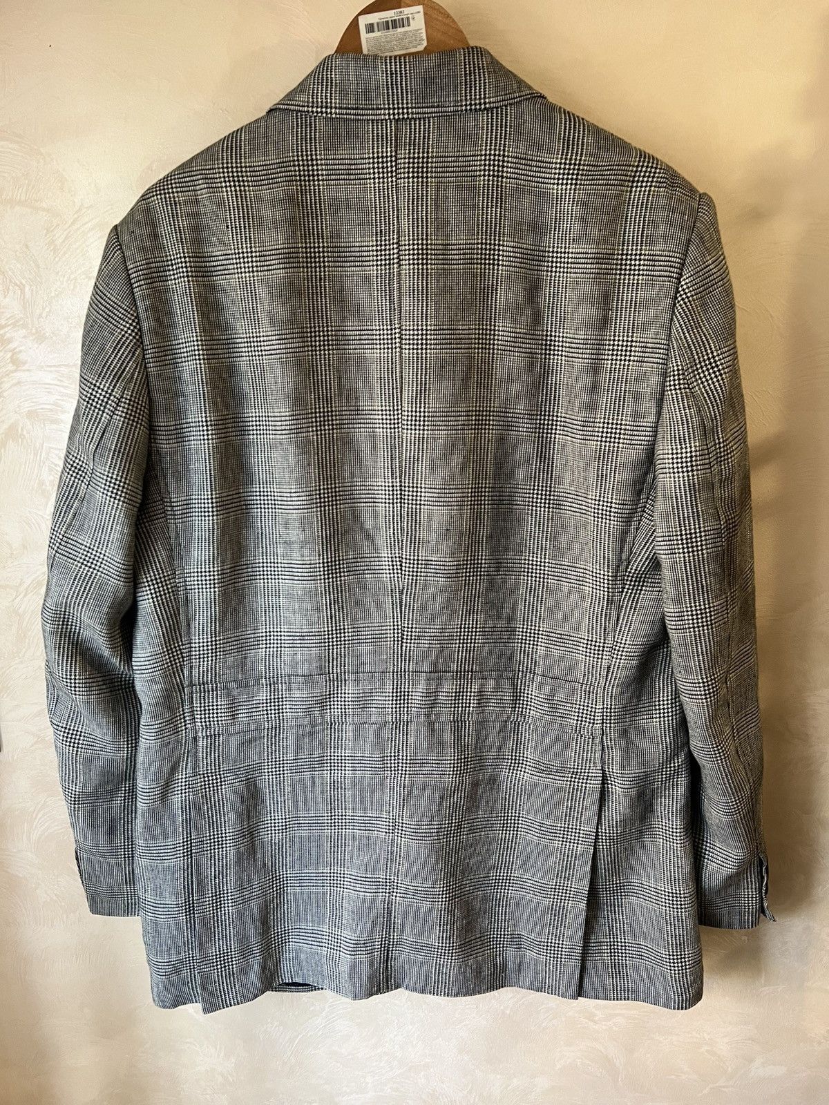 Burberry Burberry Linen Blazer Jacket Size 54R - 2 Thumbnail