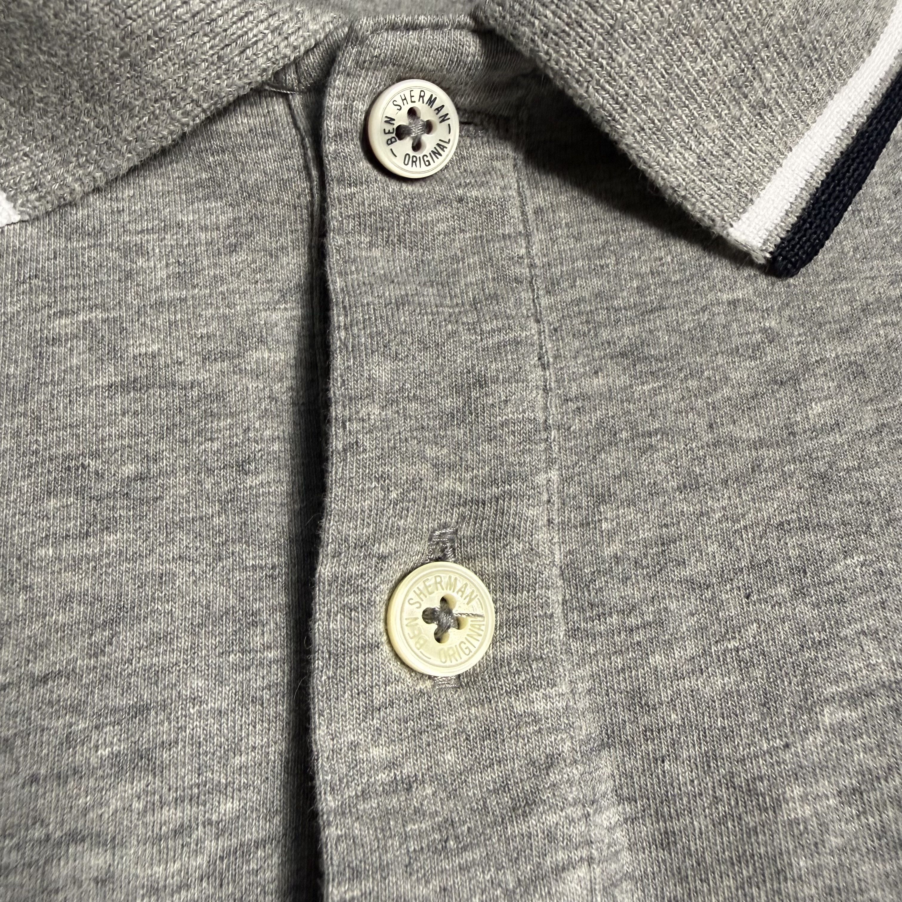 Ben Sherman 🔥RARE🔥Vintage Ben Sherman L/Sleeve Polo Shirt Size US L / EU 52-54 / 3 - 3 Thumbnail