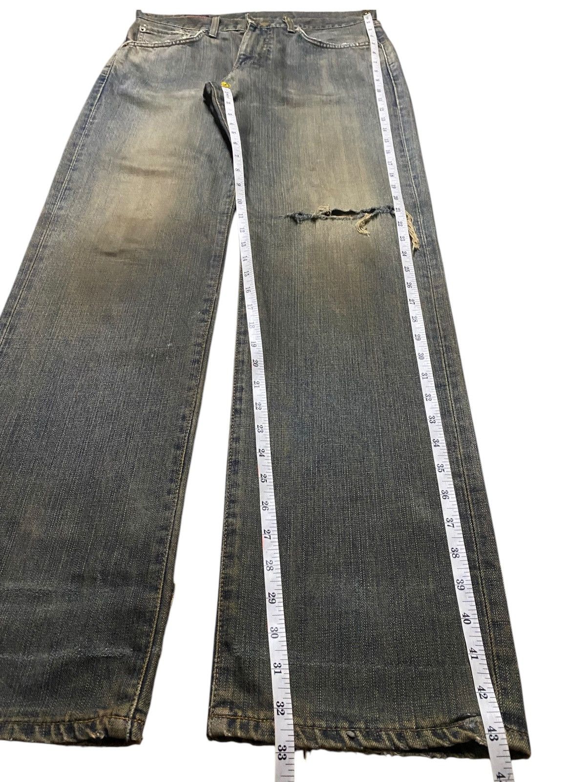 Edwin Vintage Japanese Brand Edwin 503 Rusty Loose Jeans Size US 32 / EU 48 - 16 Thumbnail