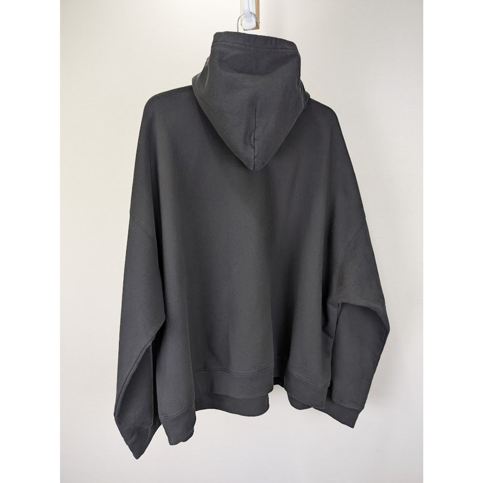 Balenciaga o1rshd1 Paris Balenciaga Logo Hoodie in Black Size US XXL / EU 58 / 5 - 6 Thumbnail