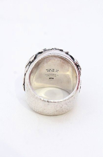 Magical Design × Number (N)ine NUMBER (N)INE x MAGICAL DESIGN Skull Ring Silver No.15 Size ONE SIZE - 5 Thumbnail