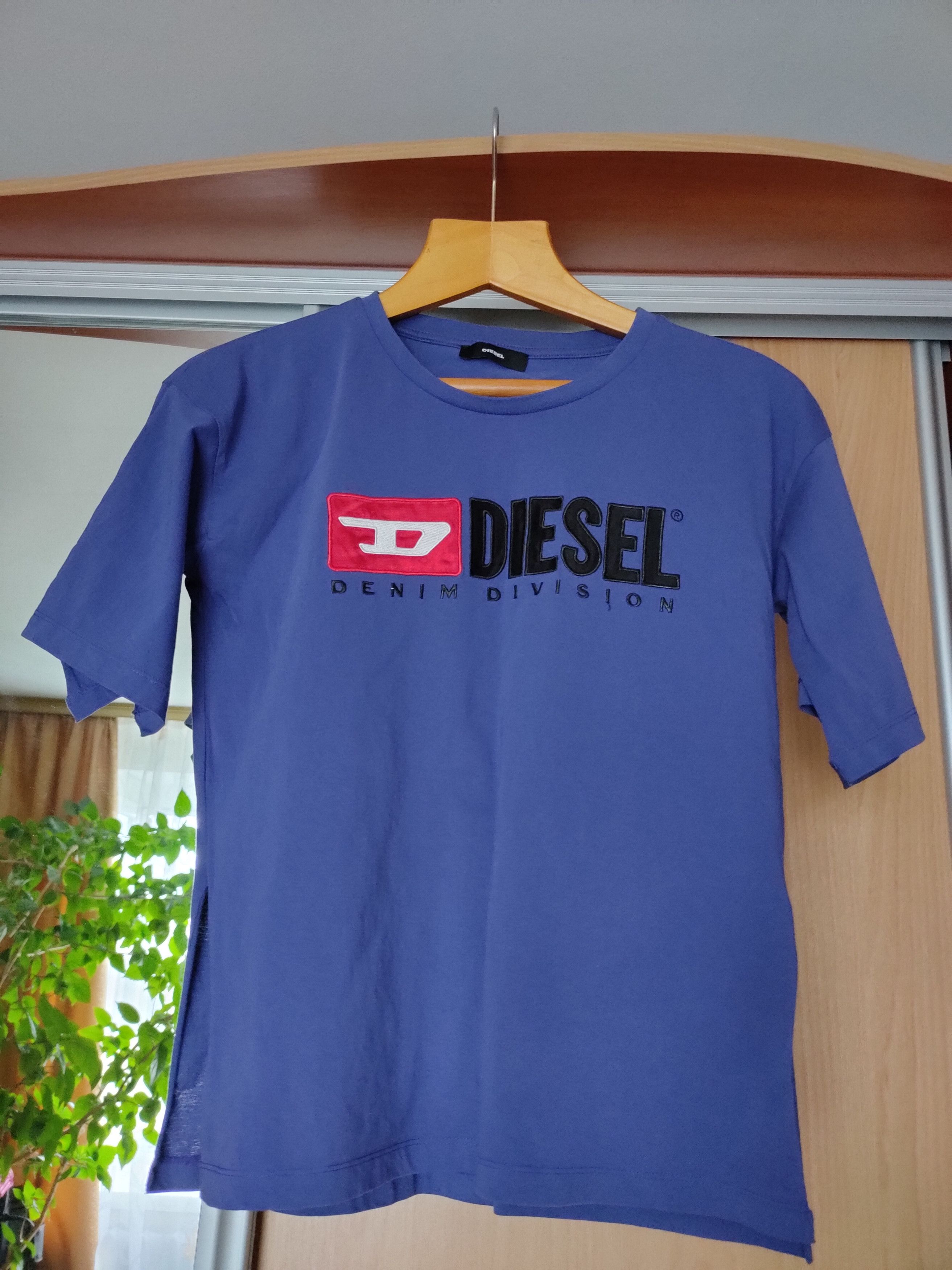 Diesel Diesel Denim Division Purple Big Logo Tee Womens T-Shirt dsl Size M / US 6-8 / IT 42-44 - 10 Thumbnail