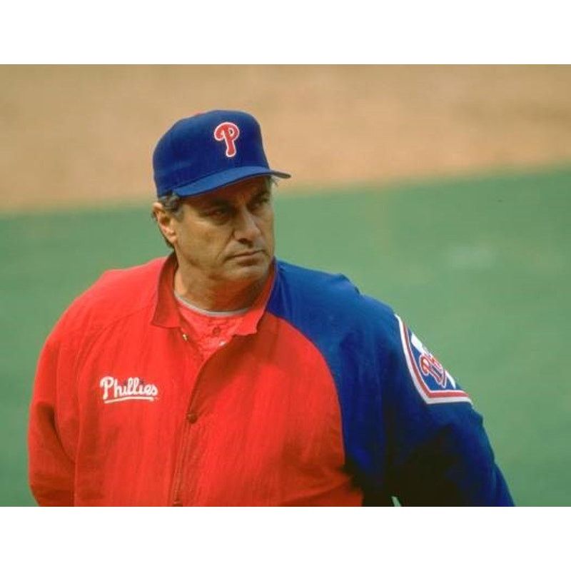 MLB × Starter Philadelphia Phillies 90s STARTER pullover 2XL blue vintage Size US XXL / EU 58 / 5 - 7 Thumbnail