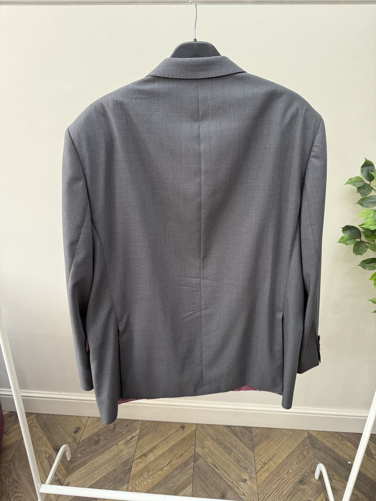 Other Vintage Dolzer Bespoke Zignone Super 100’s Wool Suit Grey Size 50R - 8 Thumbnail