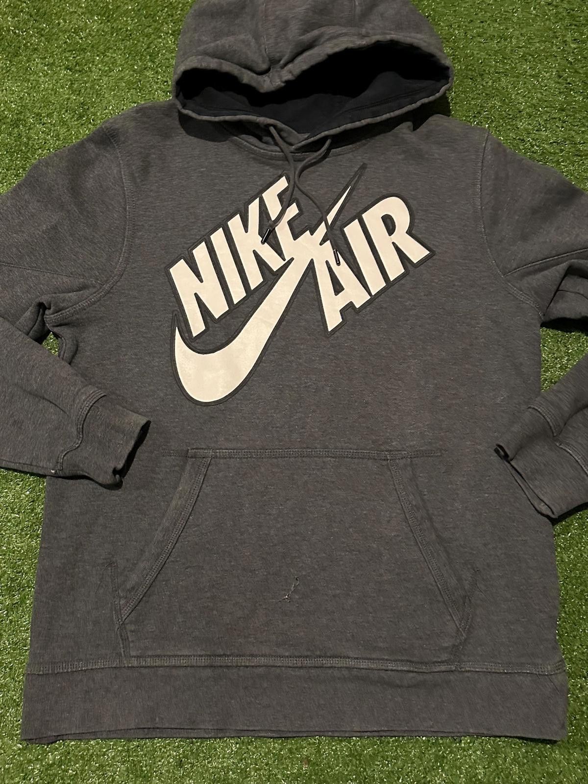 Nike Nike Air Men's Hoodie Sweatshirt Charcoal Gray Size US M / EU 48-50 / 2 - 3 Thumbnail