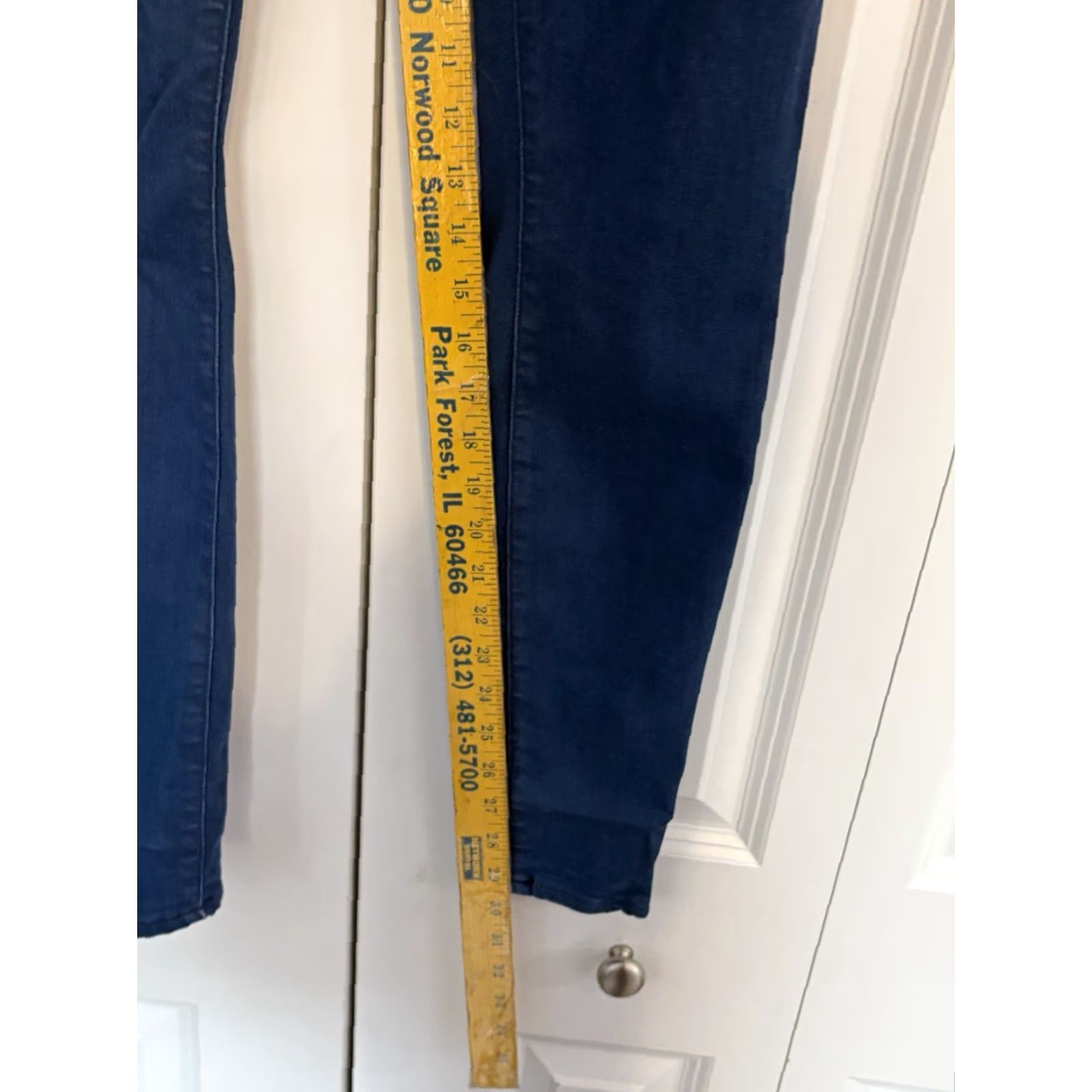 Vintage G-Star RAW Shape Jeans Womens Blue High Super Skinny Stretch Denim sz 28x32 Size 28" / US 6 / IT 42 - 4 Thumbnail