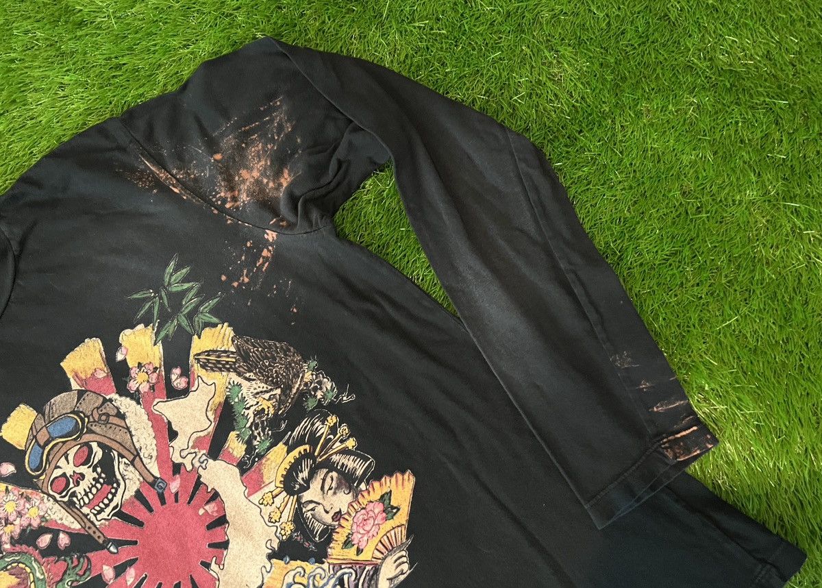 Ed Hardy Ed Hardy Longsleeve Shirt Y2K Big Logo Skull Biker Vintage Size US L / EU 52-54 / 3 - 4 Thumbnail