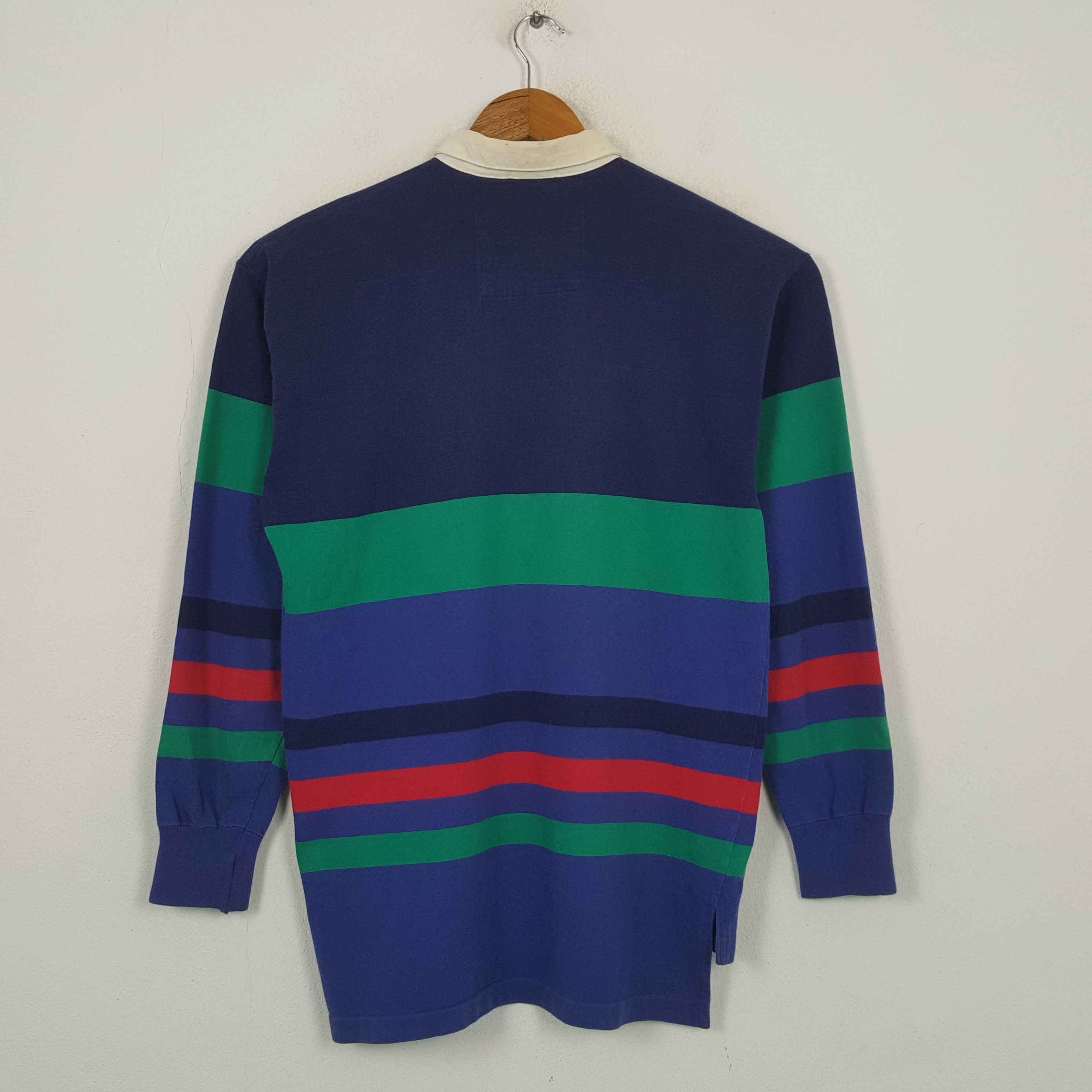 Lacoste Vintage Lacoste Sportswear Rugby Polos Shirt RR2 Size US L / EU 52-54 / 3 - 3 Thumbnail
