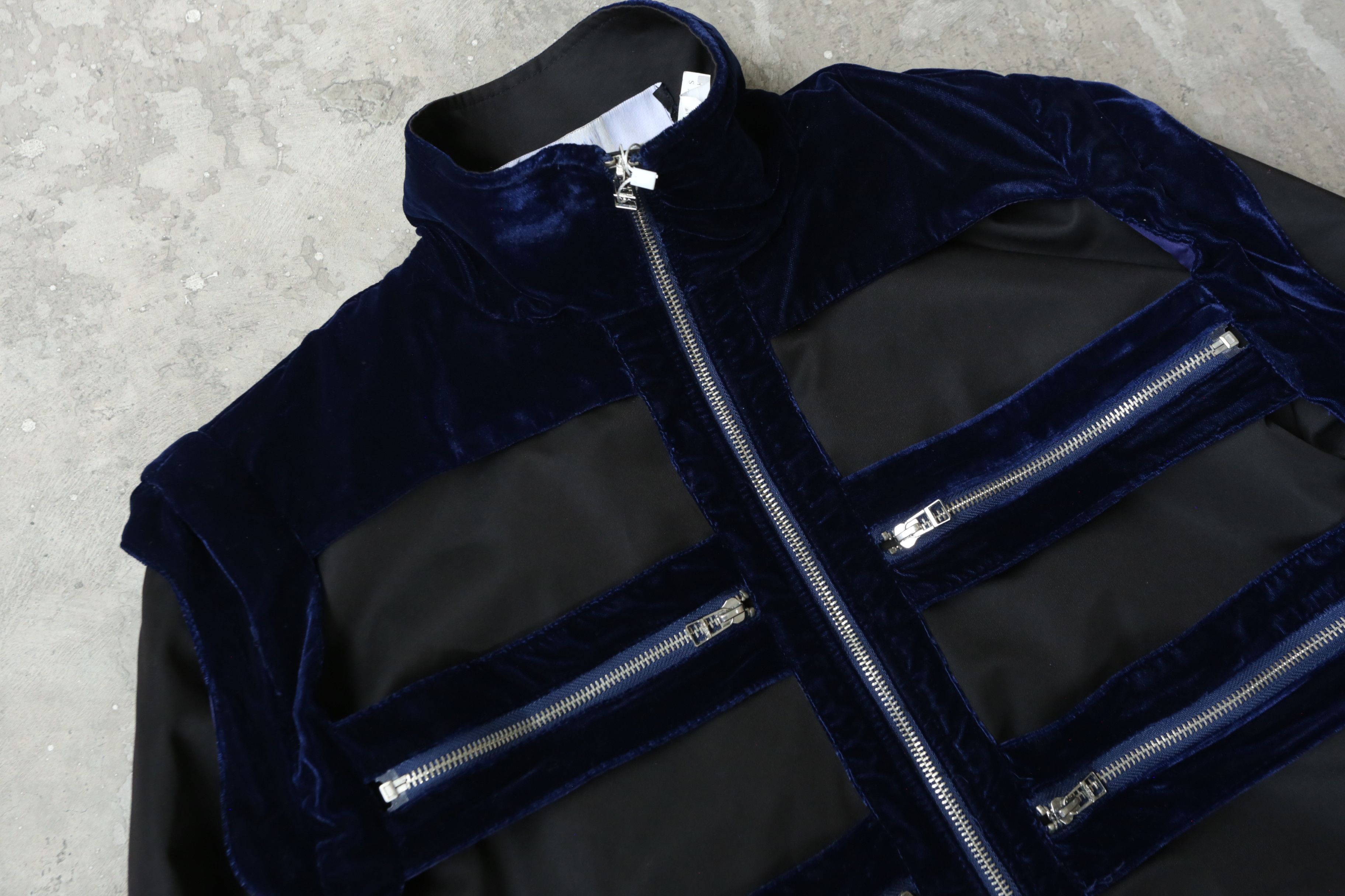 Hood By Air Hood By Air - F/W 14 - Velvet Skeleton Cage Jacket Size US M / EU 48-50 / 2 - 4 Thumbnail