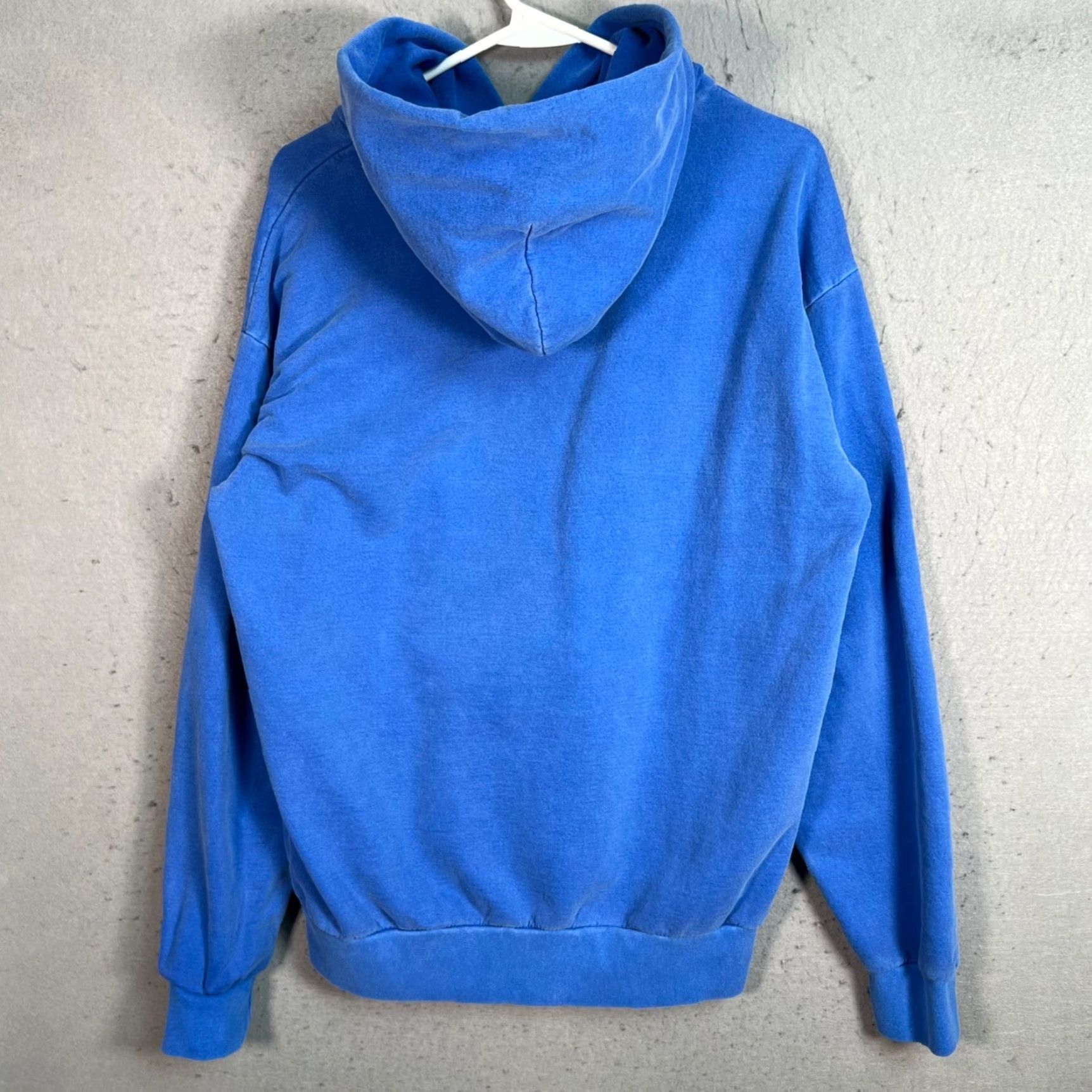 Only NY OnlyNY Mens Small Blue Hoodie Pullover 100% Cotton USA Made Sweatshirt Hooded Regular Fit Size US S / EU 44-46 / 1 - 2 Thumbnail