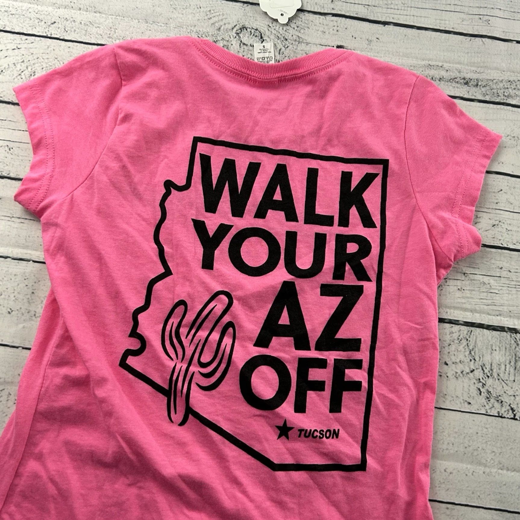 Pinko Fleet Feet Tucson Short Sleeve T Shirt Womens Small Pink Size S / US 4 / IT 40 - 5 Thumbnail