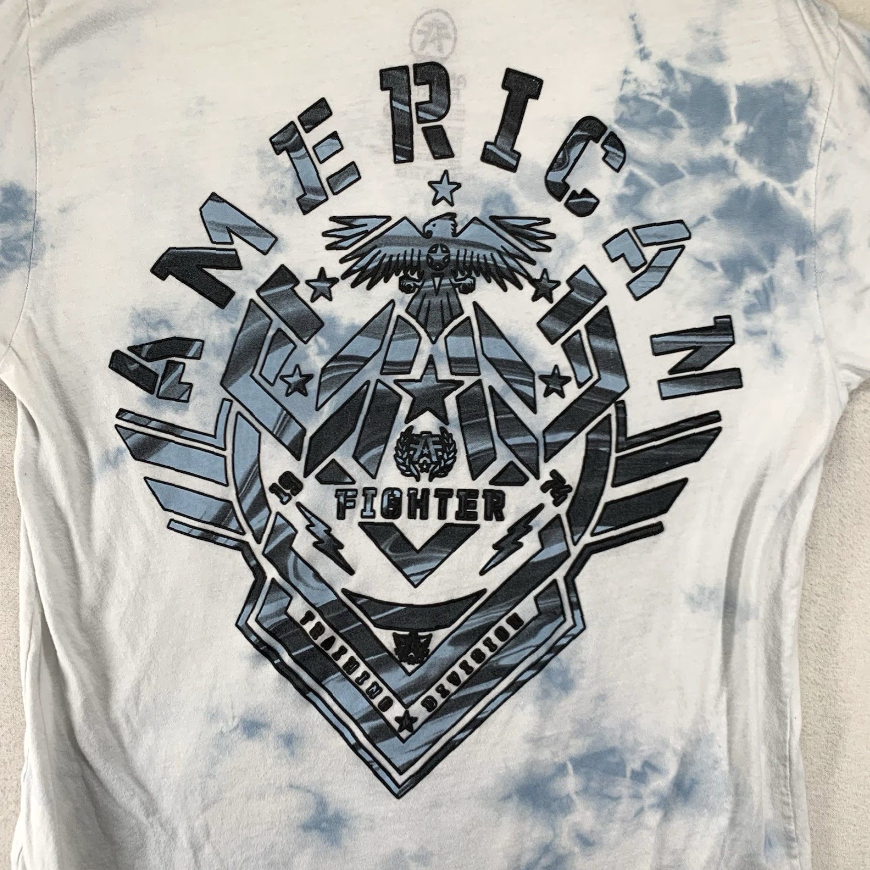 Vintage VINTAGE American Fighter Men T-shirt Athletic Short Sleeve Crew Neck MMA Graphic 2020s Size US M / EU 48-50 / 2 - 4 Thumbnail