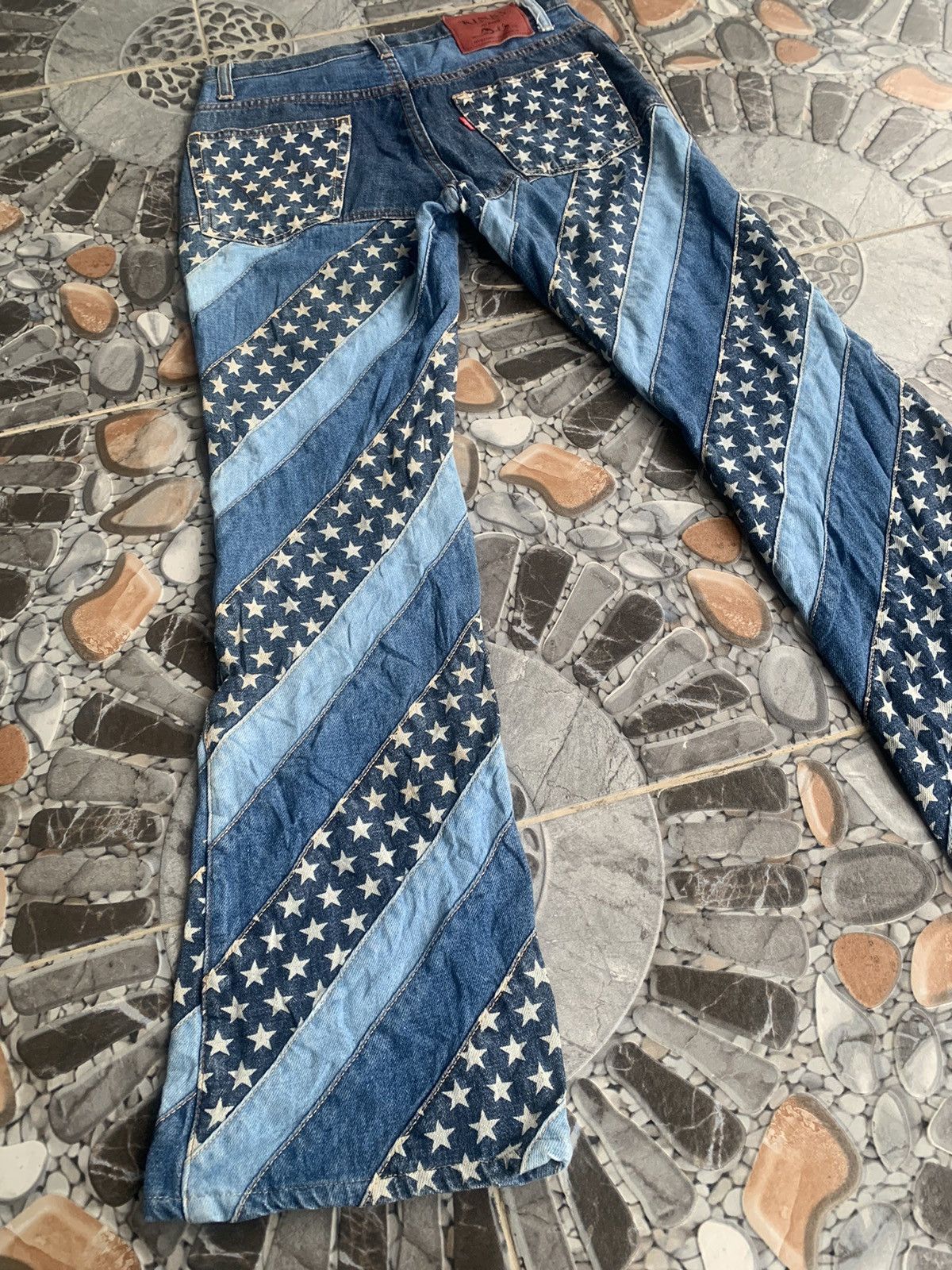 Hysteric Glamour Rare Hysteric Glamour Star Print Flared Jeans Size 26" / US 2 / IT 38 - 5 Thumbnail