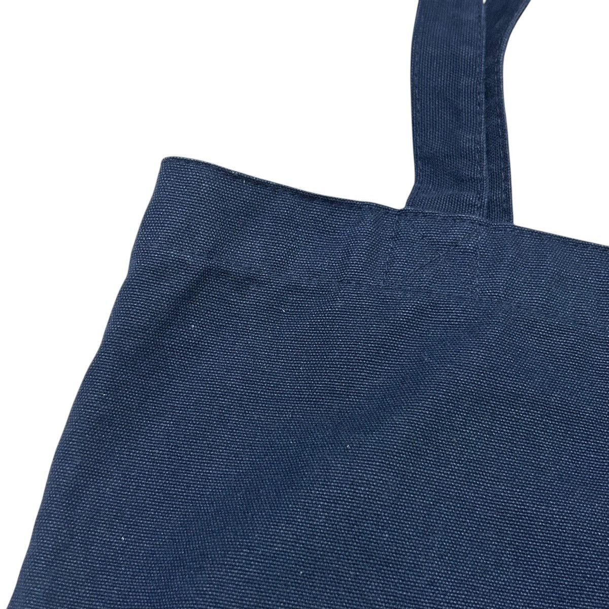 Yohji Yamamoto 729 Yohji Yamamoto bag tote navy cotton Paint design Size ONE SIZE - 14 Thumbnail