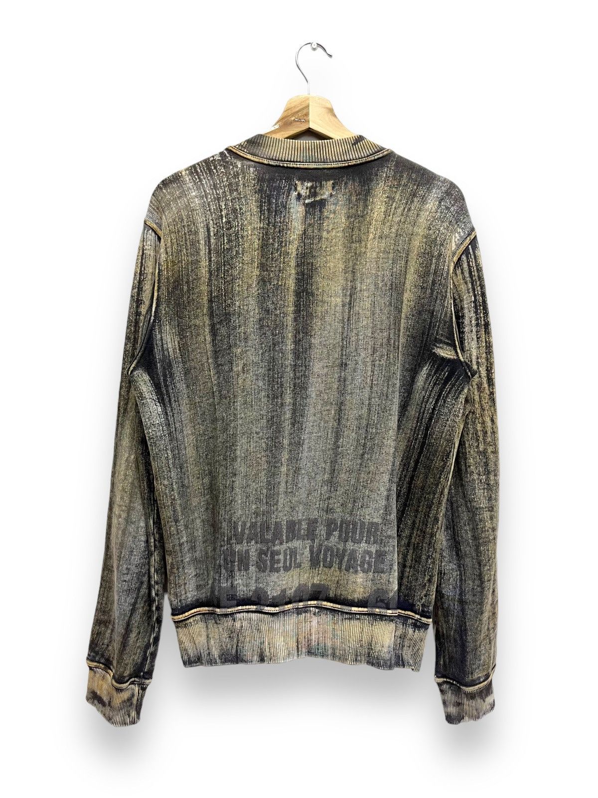 Diesel × Vintage 🔥Vintage DIESEL Tunisia Abstract Rust Brown Black Cotton Size US M / EU 48-50 / 2 - 2 Thumbnail