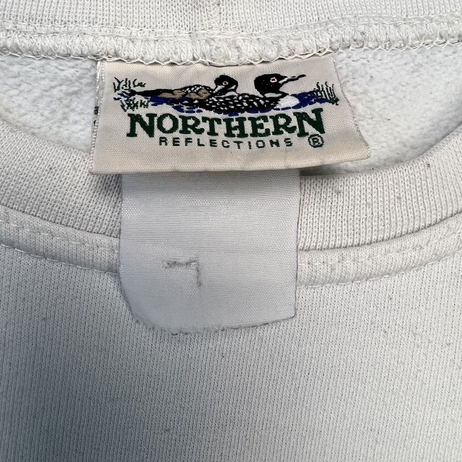 Vintage 90s Northern Reflections Dogs & Kitten Sweatshirt Animals Size US S / EU 44-46 / 1 - 6 Thumbnail
