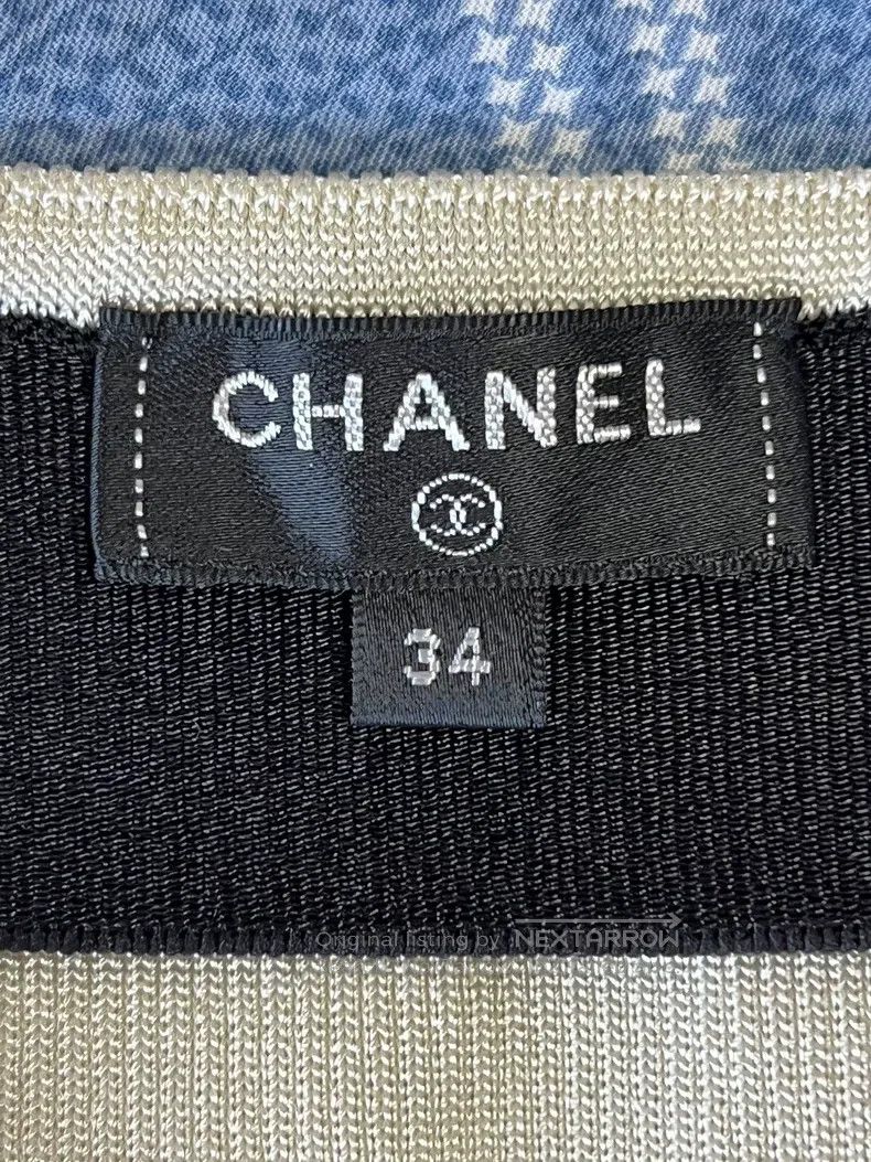 Chanel Chanel White knitted skirt Size 42" / US 20 - 5 Thumbnail