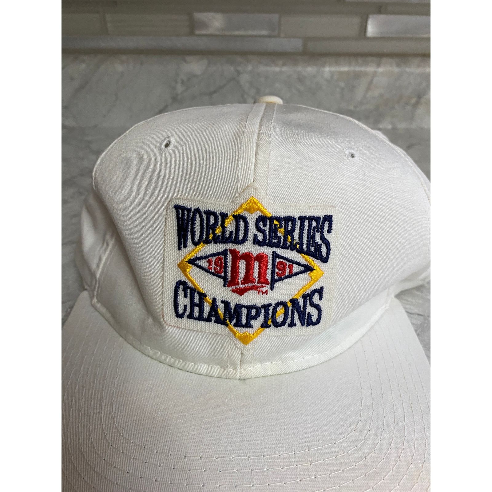 New Era Vintage Minnesota Twins 1991 World Series Champs Snapback Size ONE SIZE - 3 Thumbnail