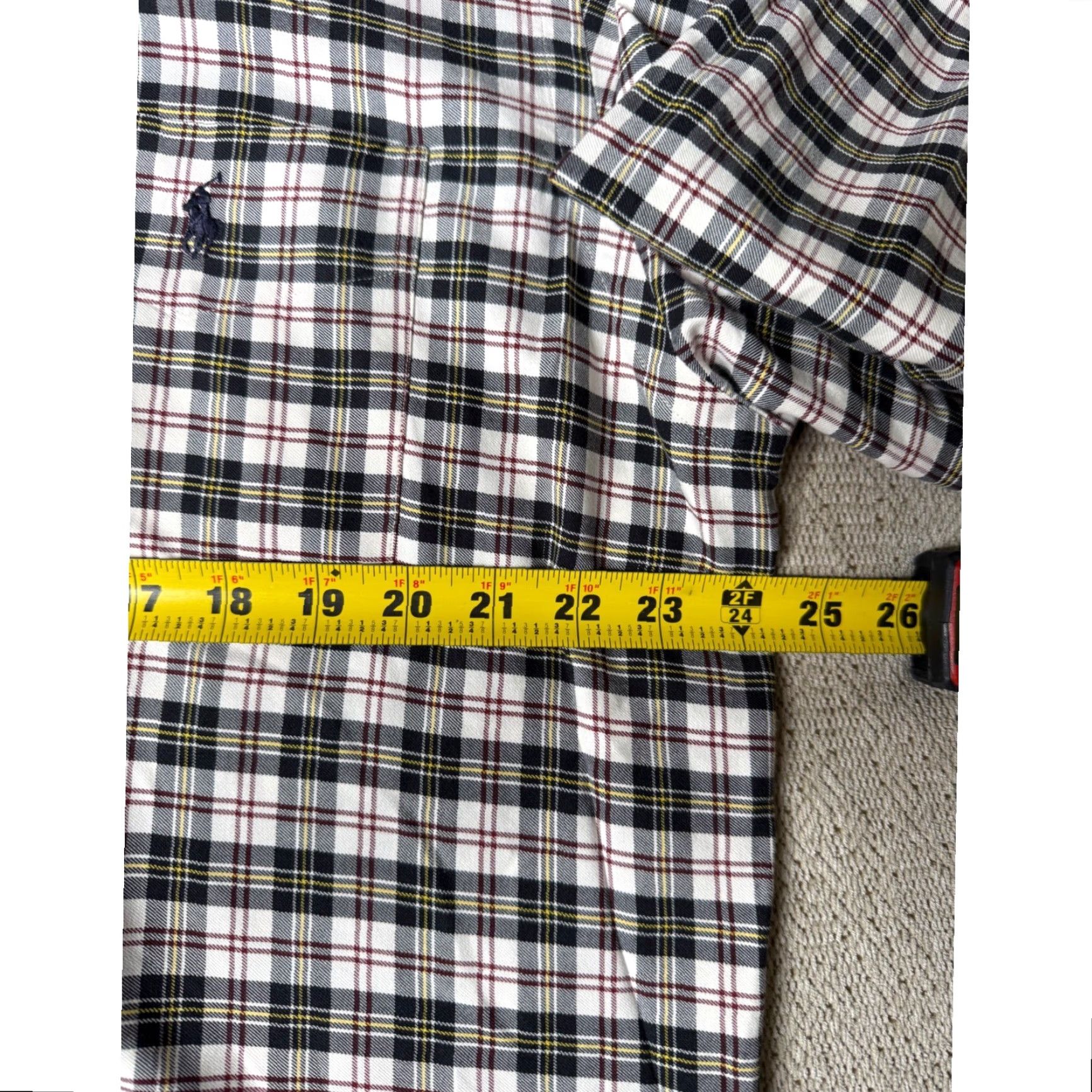 Ralph Lauren Ralph Lauren Plaid Shirt Long Sleeve Button-Down Collared Mens Large Size US L / EU 52-54 / 3 - 5 Thumbnail