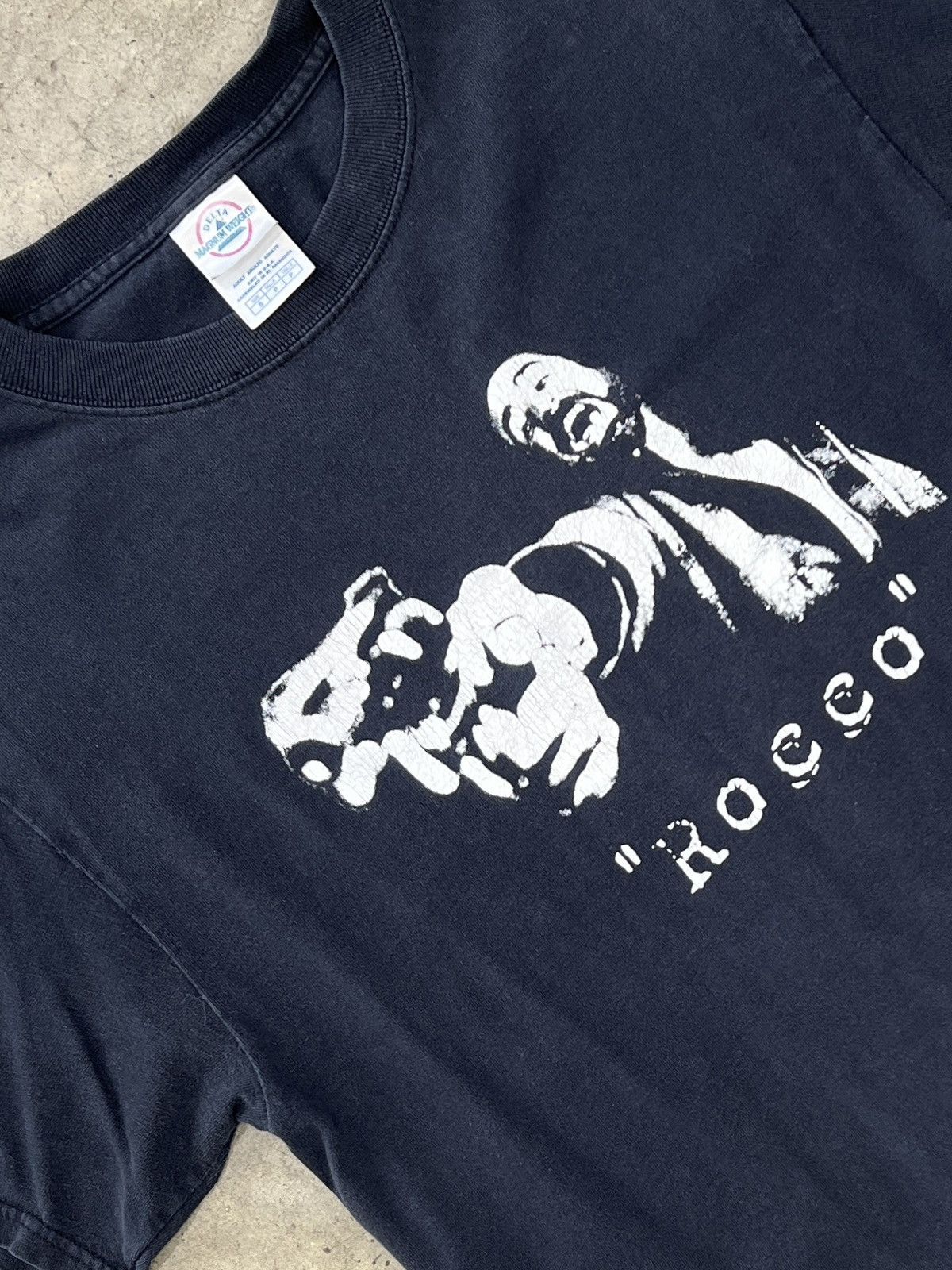 Vintage Boondock Saints Rocco Is Dead Gun Movie Tee Small