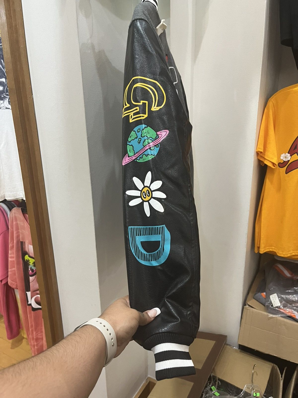 Other Save The Planet Bomber Jacket Size US M / EU 48-50 / 2 - 4 Thumbnail