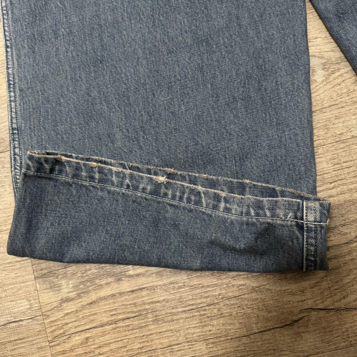 Kapital 14OZ DENIM W-KNEE EASY BAGGY PANTS (DIXIE LUMBER REMAKE) Size US 34 / EU 50 - 13 Thumbnail