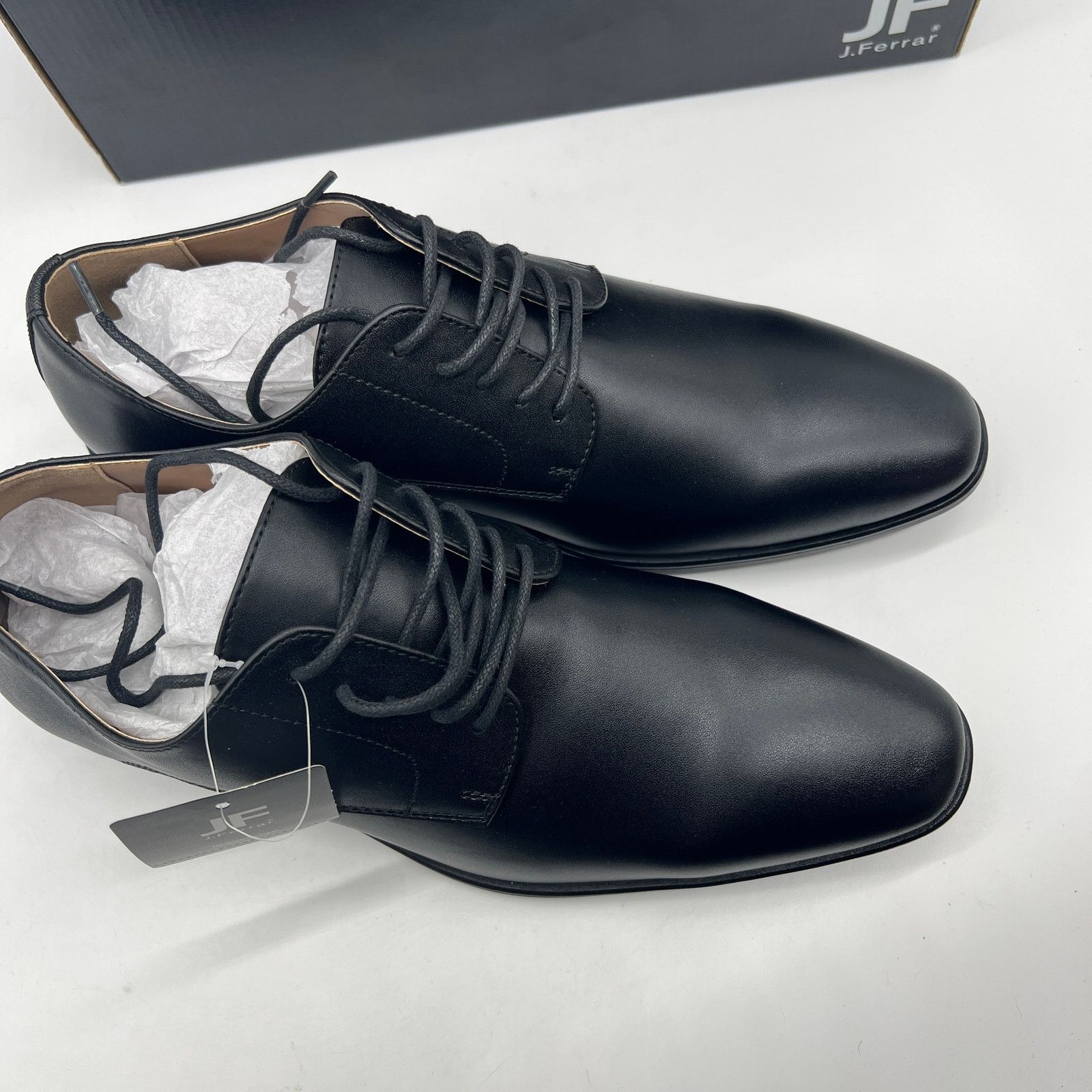 Other J. Ferrar Blackmon Men's Dress Shoes Oxford Shoes Black Size US 9.5 / EU 42-43 - 3 Thumbnail