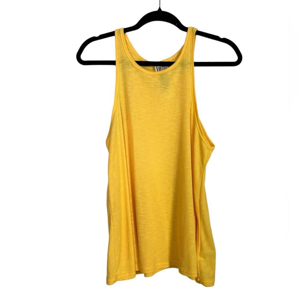 Free People Free People l Long Beach Ribbed Tank Yellow Medium Size M / US 6-8 / IT 42-44 - 2 Thumbnail