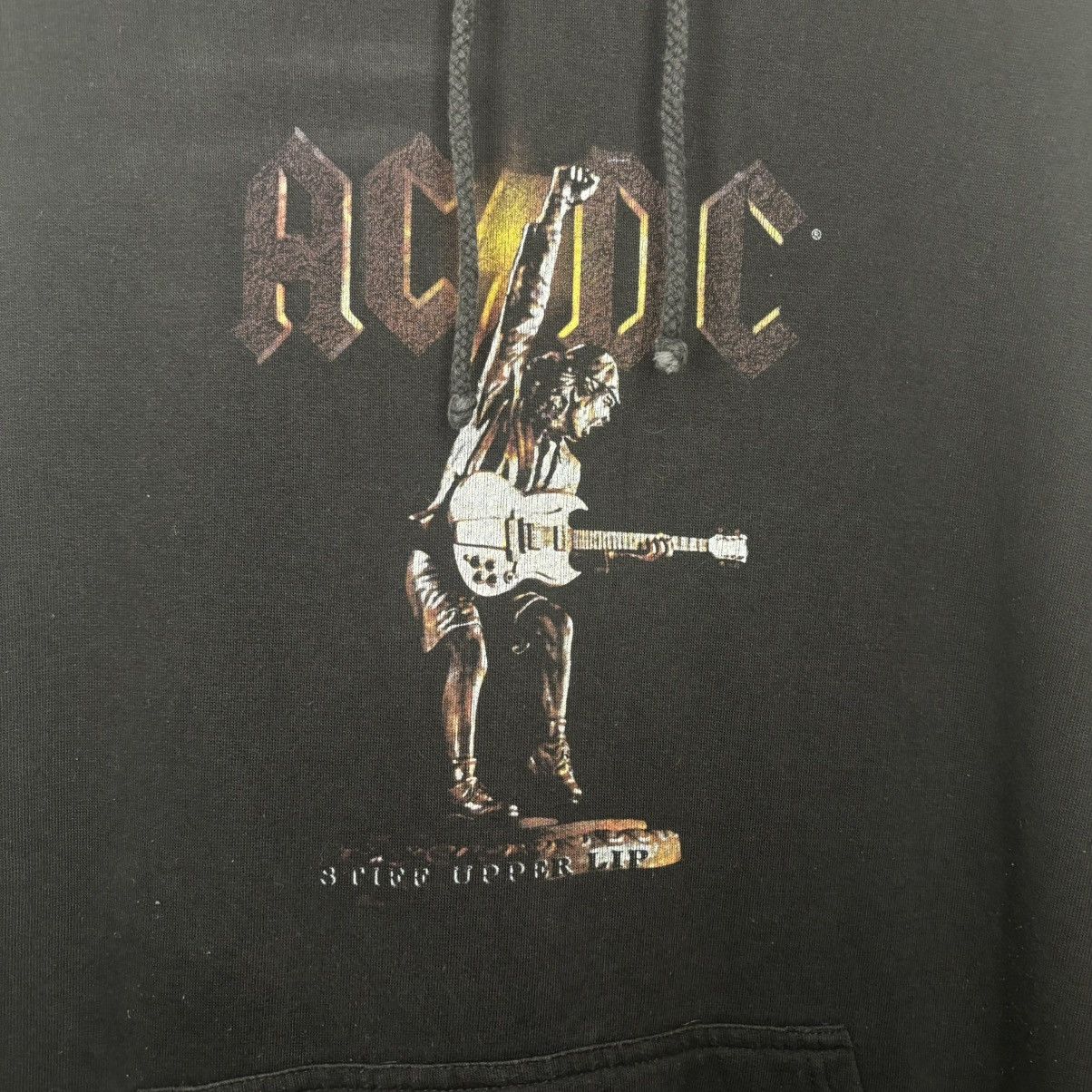 AC/DC × Vintage vintage hoodie AC/DC acdc 2001 stiff upper lip black band Size US XL / EU 56 / 4 - 6 Thumbnail