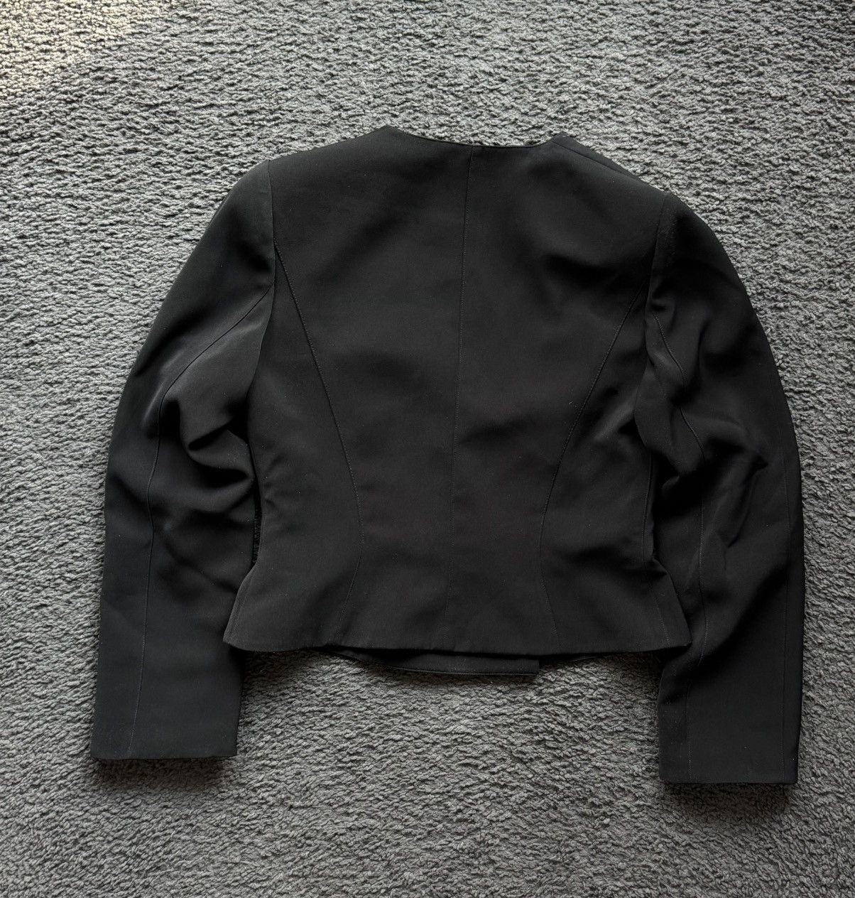 Mugler Mugler 1990s black short jacket Archive Size M / US 6-8 / IT 42-44 - 10 Thumbnail