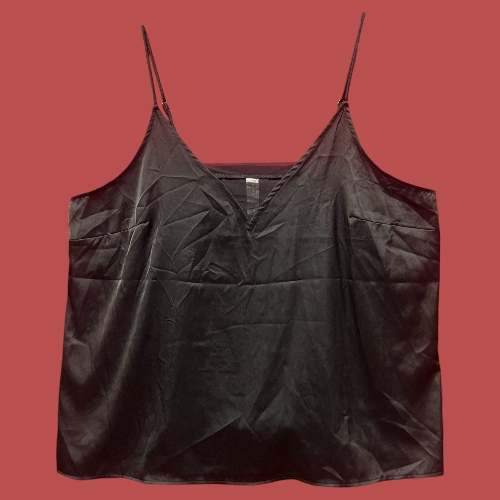 Other Stars Above - Women's Satin Pajama Tank Top - Black - XXL Size ONE SIZE - 1 Thumbnail