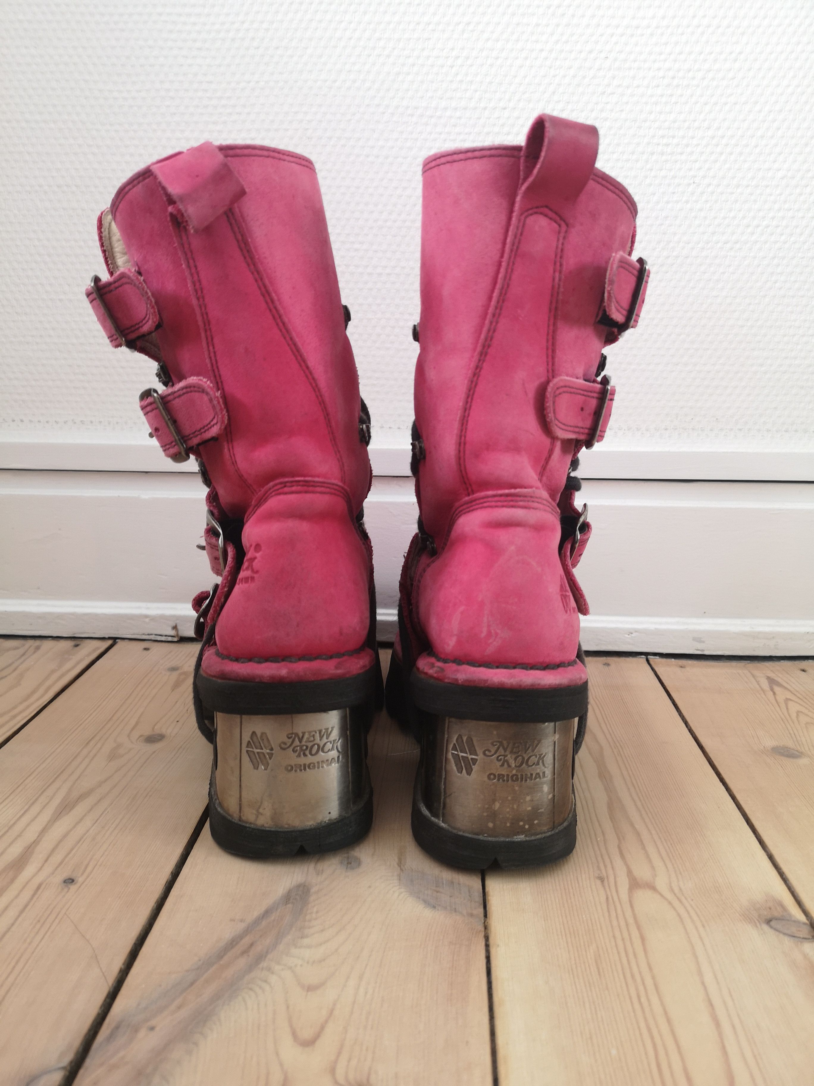 New Rock BOOT METALLIC M-373-S33 Size US 7 / IT 37 - 5 Thumbnail