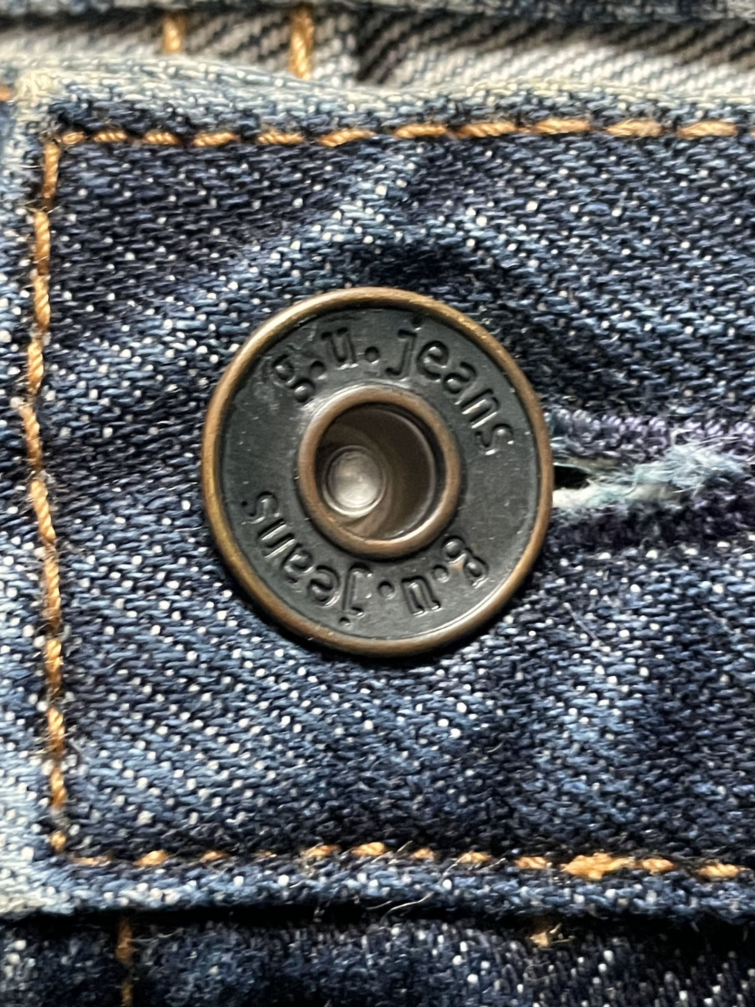 GU GU Japan Indigo Denim Size US 37 - 12 Thumbnail