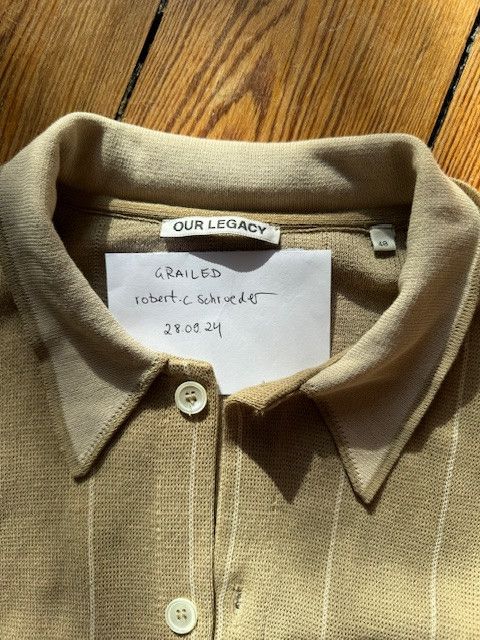 Our Legacy OL Striped Evening Polo Size US M / EU 48-50 / 2 - 4 Thumbnail