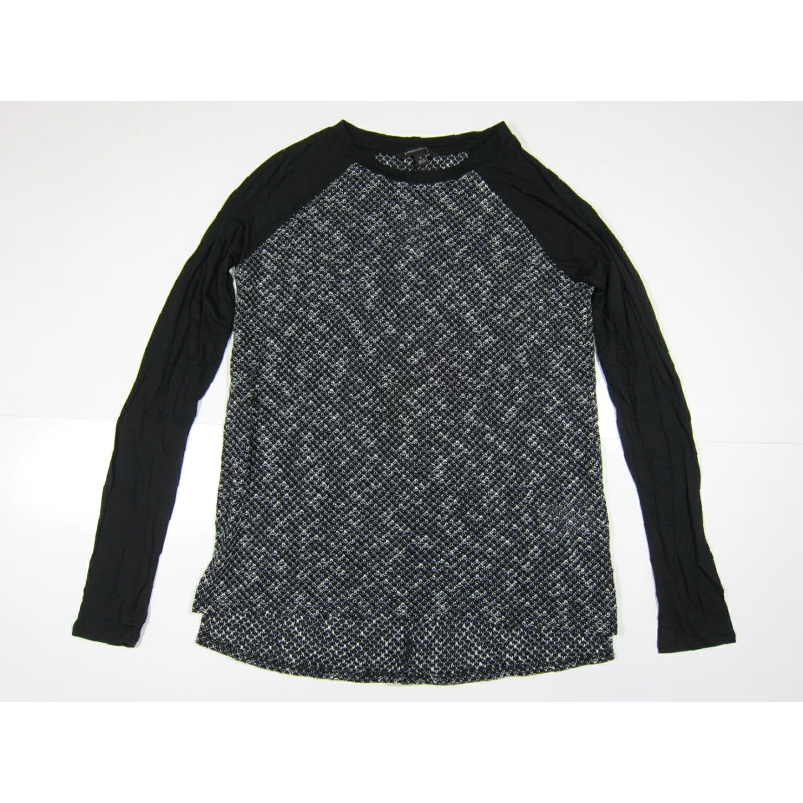Banana Republic Banana Republic Blouse Shirt Knit Black Long Sleeve Women S NWT Size S / US 4 / IT 40 - 6 Thumbnail
