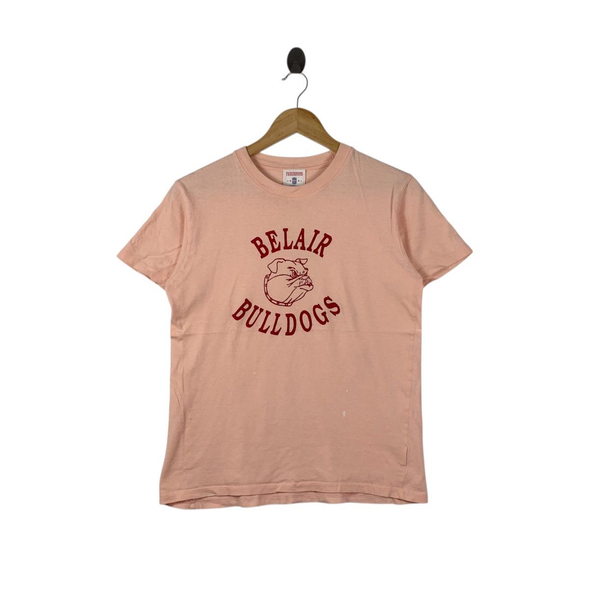 Vintage BELLAIR BULLDOGS Bel Air Elementary School Tee Shirt Top Size XS / US 0-2 / IT 36-38 - 1 Thumbnail