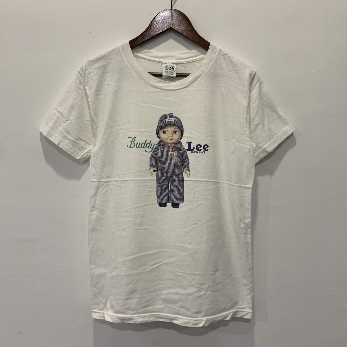 ◆LEE◆ Swim Buddy Graphic T-Shirt Light Grey bike_skyline_ridetee_ss_signat