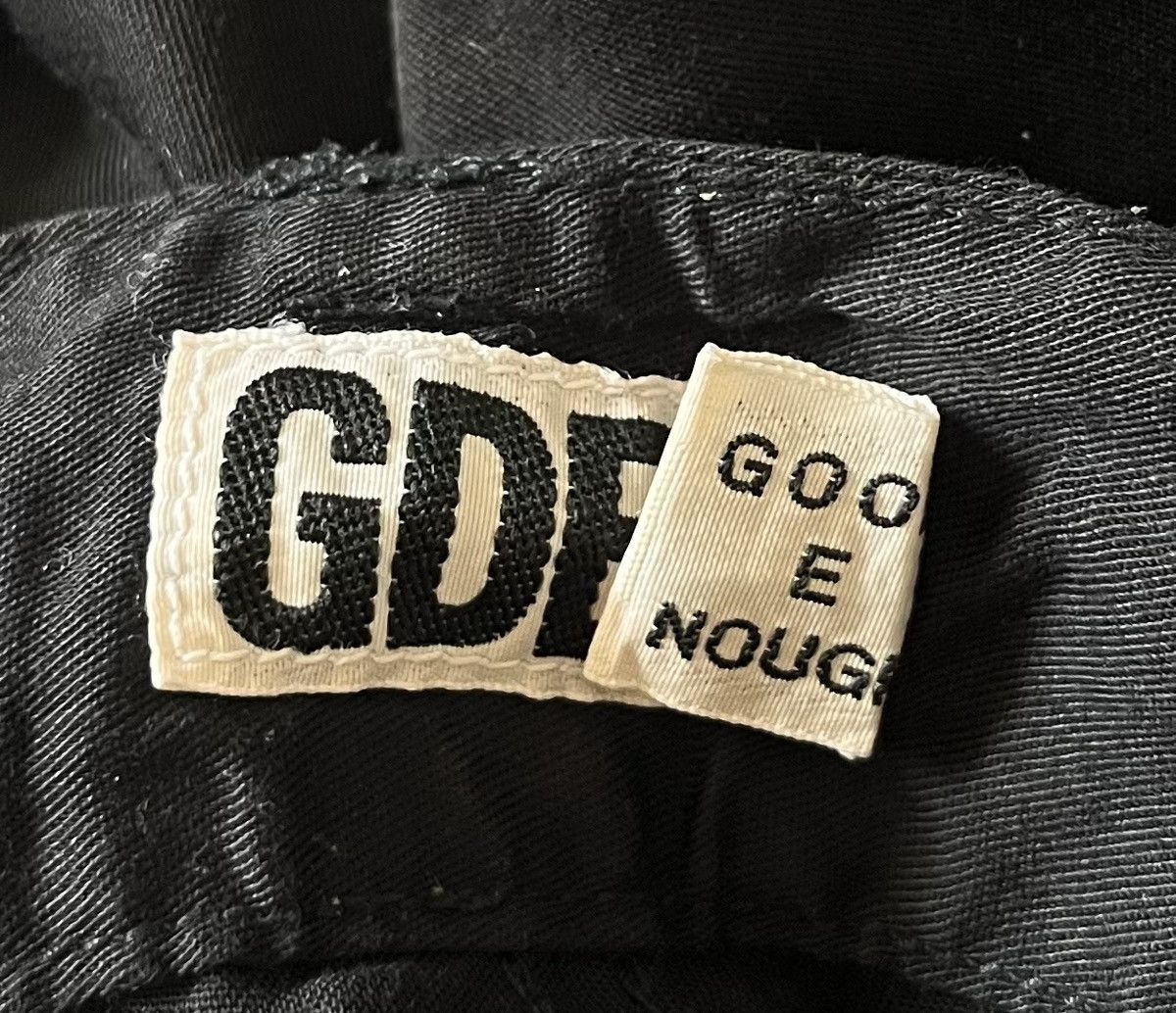 GOODENOUGH Vintage GDEH hiroshi fujiwara black straight trousers Size US 31 - 5 Thumbnail