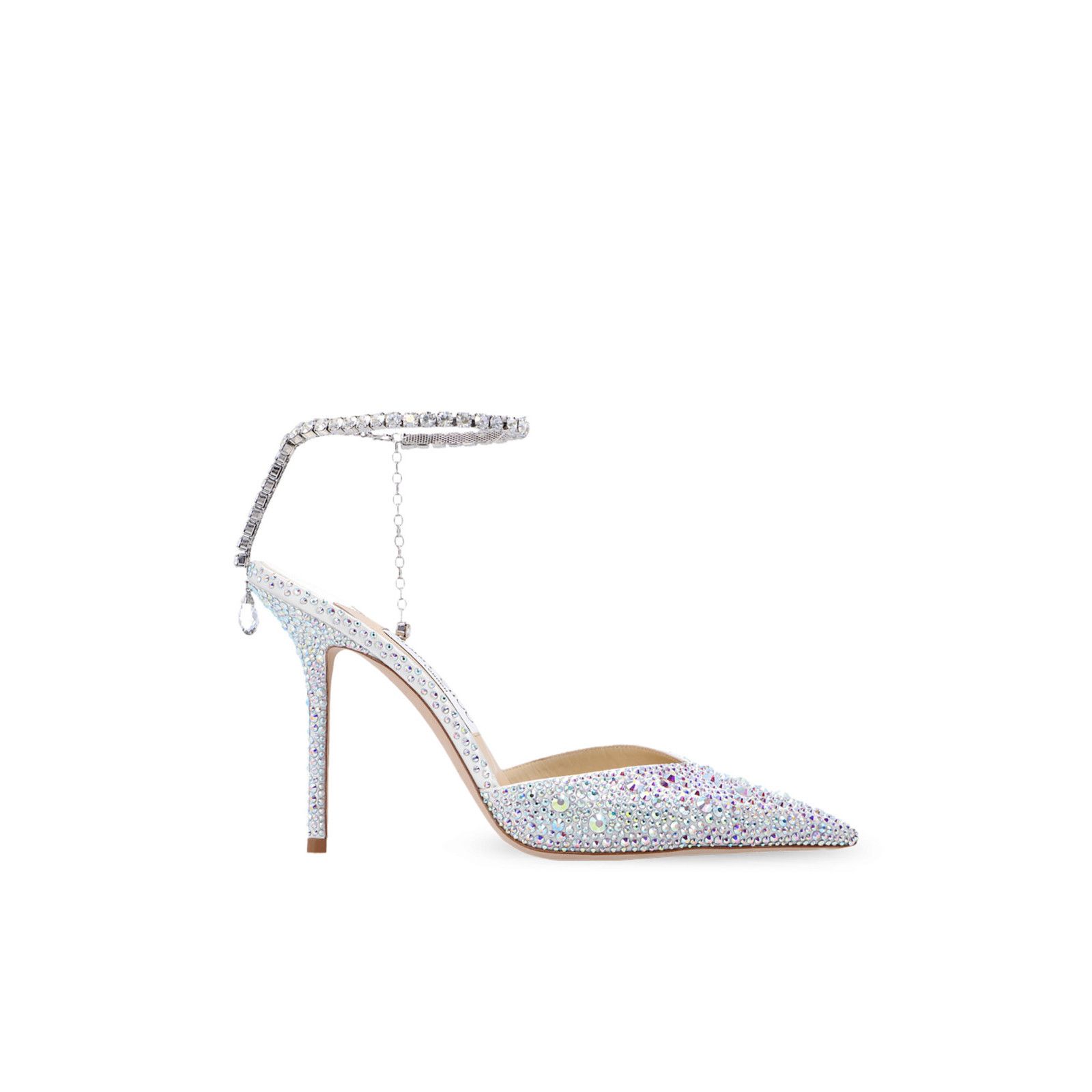 JIMMY CHOO 'Saeda' Silver Pumps New & Authentic (Women's siz