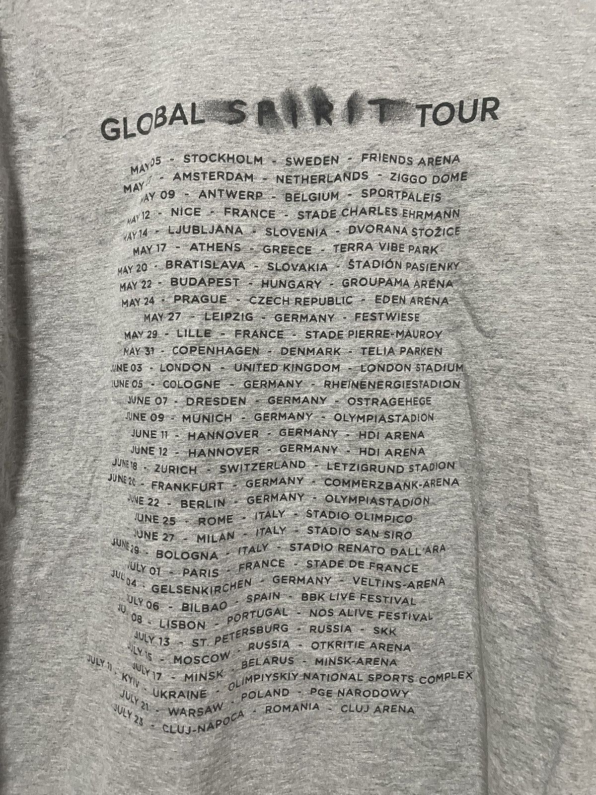 Band Tees Depeche Mode Global Sprit Tour 2017 T Shirt Band T Shirt Size US XL / EU 56 / 4 - 9 Thumbnail