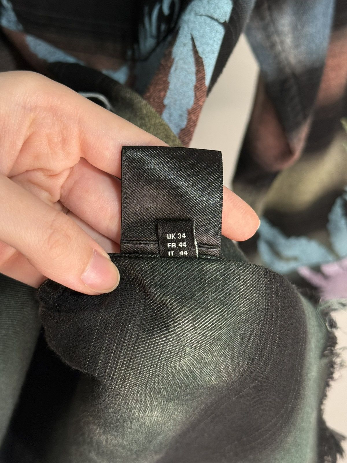 Amiri Amiri Palm Flannel Shirt Size US XS / EU 42 / 0 - 6 Thumbnail