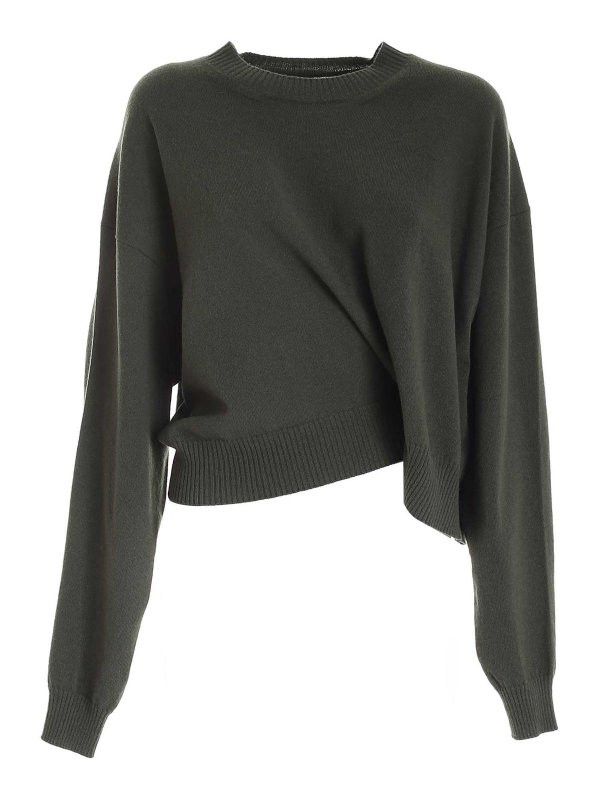 Kenzo o1y1025 Crewneck Sweater in Military Green Size L / US 10 / IT 46 - 1 Thumbnail