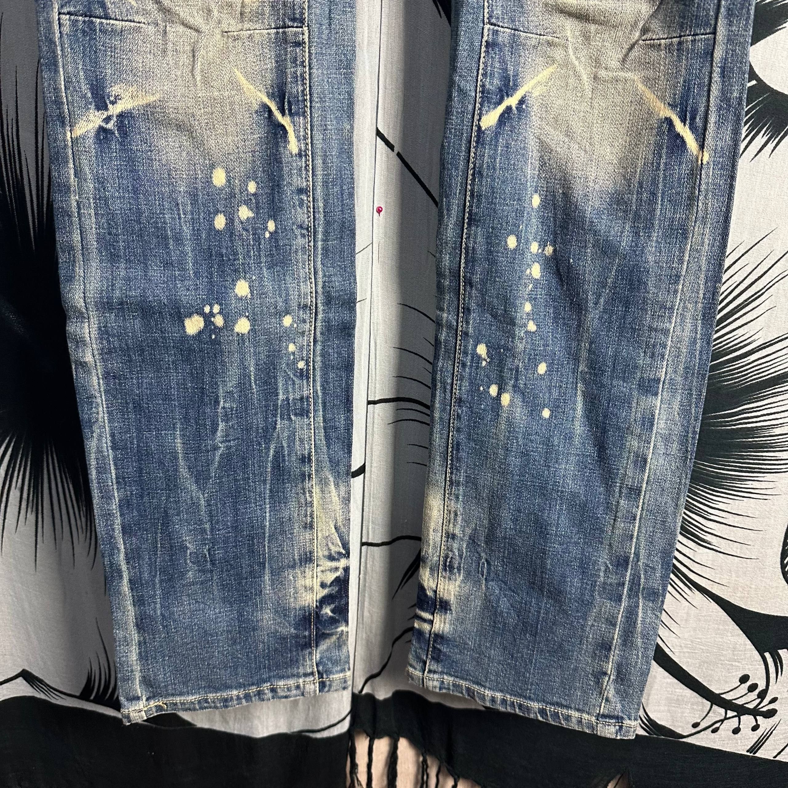 PPFM 2000s PPFM Eastern Rock Punk Denim Jeans Size US 32 / EU 48 - 5 Thumbnail