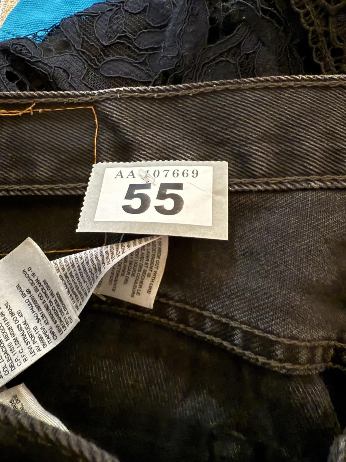 Levi's Levi's Black Denim Jeans Size US 32 / EU 48 - 1 Thumbnail