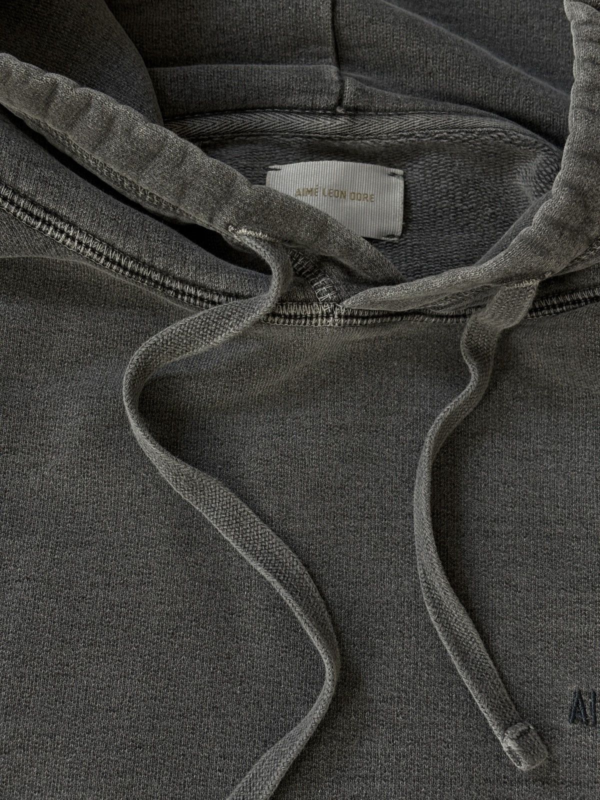 Aime Leon Dore Aime Leon Dore Grey Hoodie Size US L / EU 52-54 / 3 - 3 Thumbnail