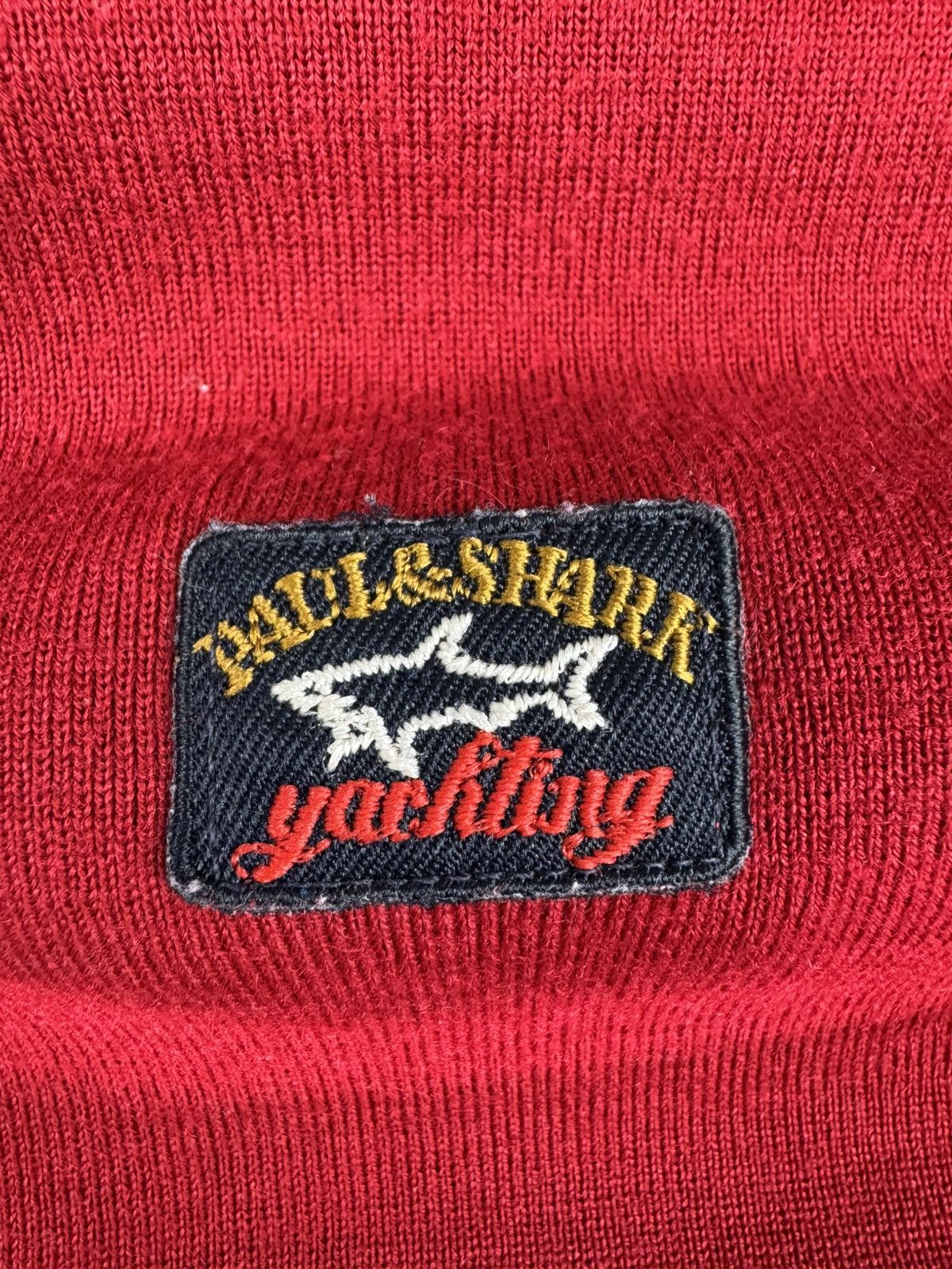 Paul & Shark × Vintage Vintage 90s Paul & Shark boxy wool sweater elbow patches Size US XL / EU 56 / 4 - 5 Thumbnail