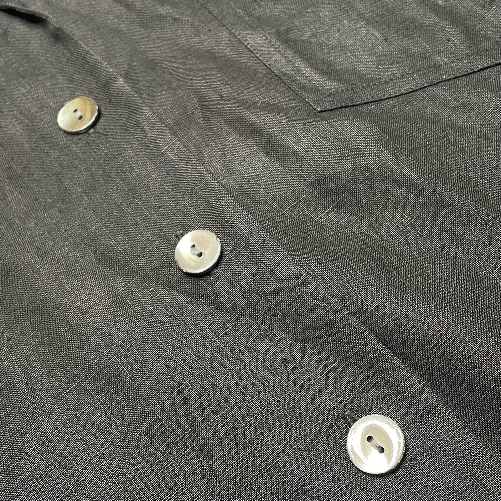 Saks Fifth Avenue Saks Fifth Avenue Linen Button Down Shirt Size S / US 4 / IT 40 - 6 Thumbnail