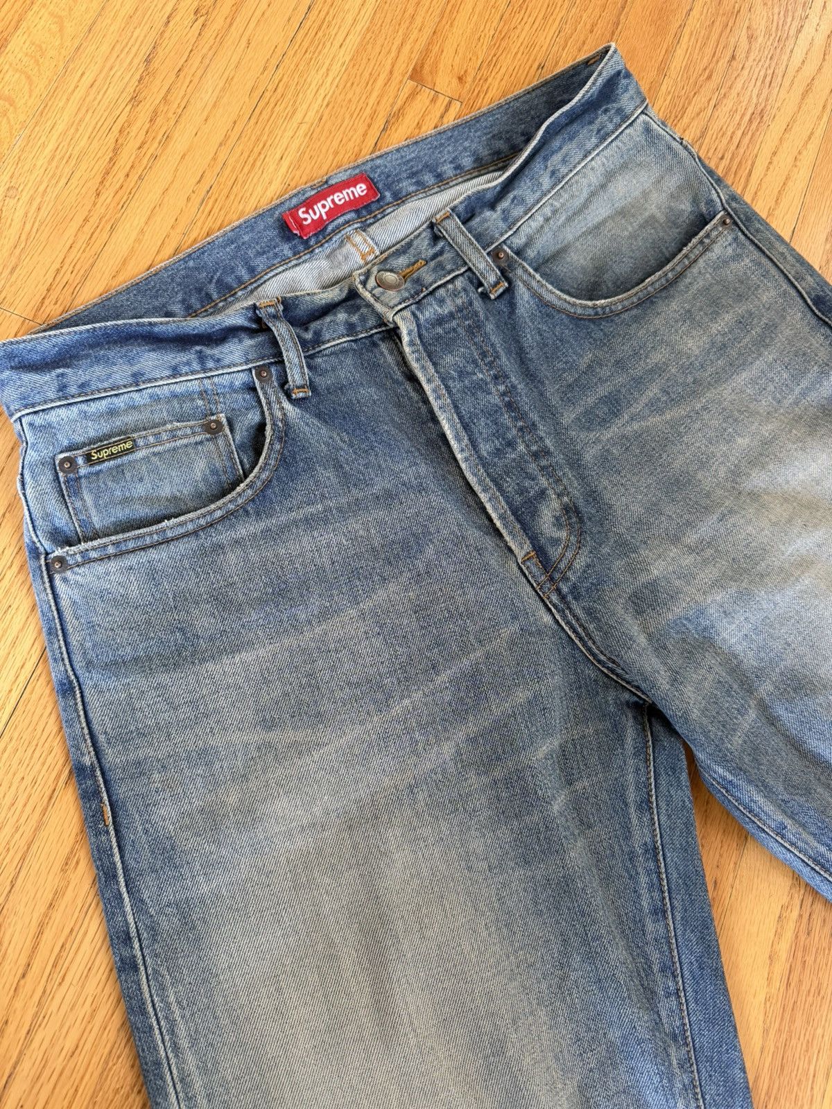 Supreme Supreme Loose Fit Denim Selvedge Jeans Size 30 Made In